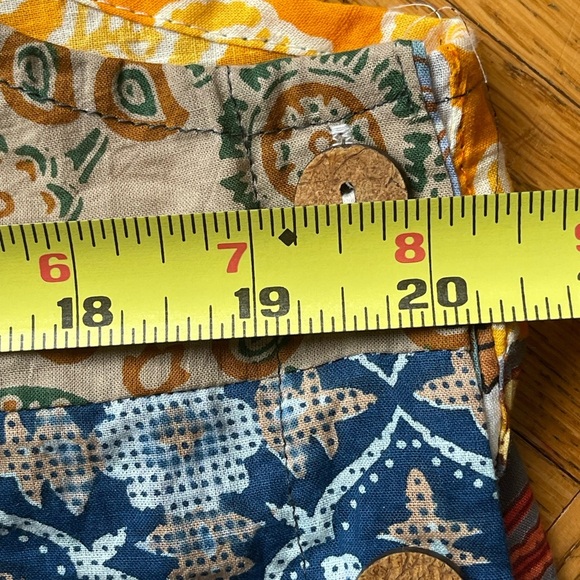 Kathmandu Imports Colorful Bohemian Patchwork Harem Jumpsuit Size OS NWT - Picture 7 of 10